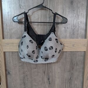 Stylish Black and Gray Women's Bra